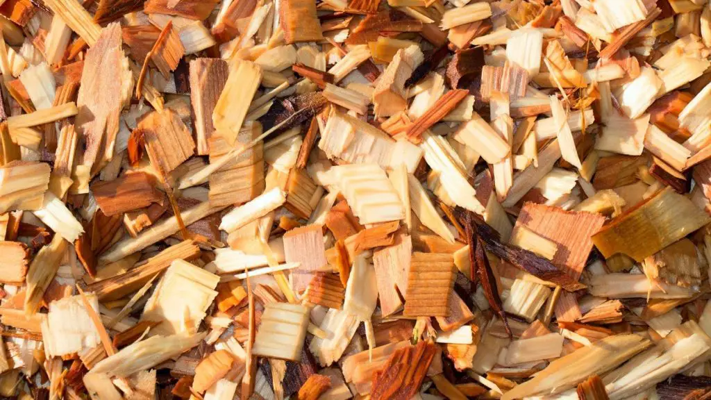 wood chips