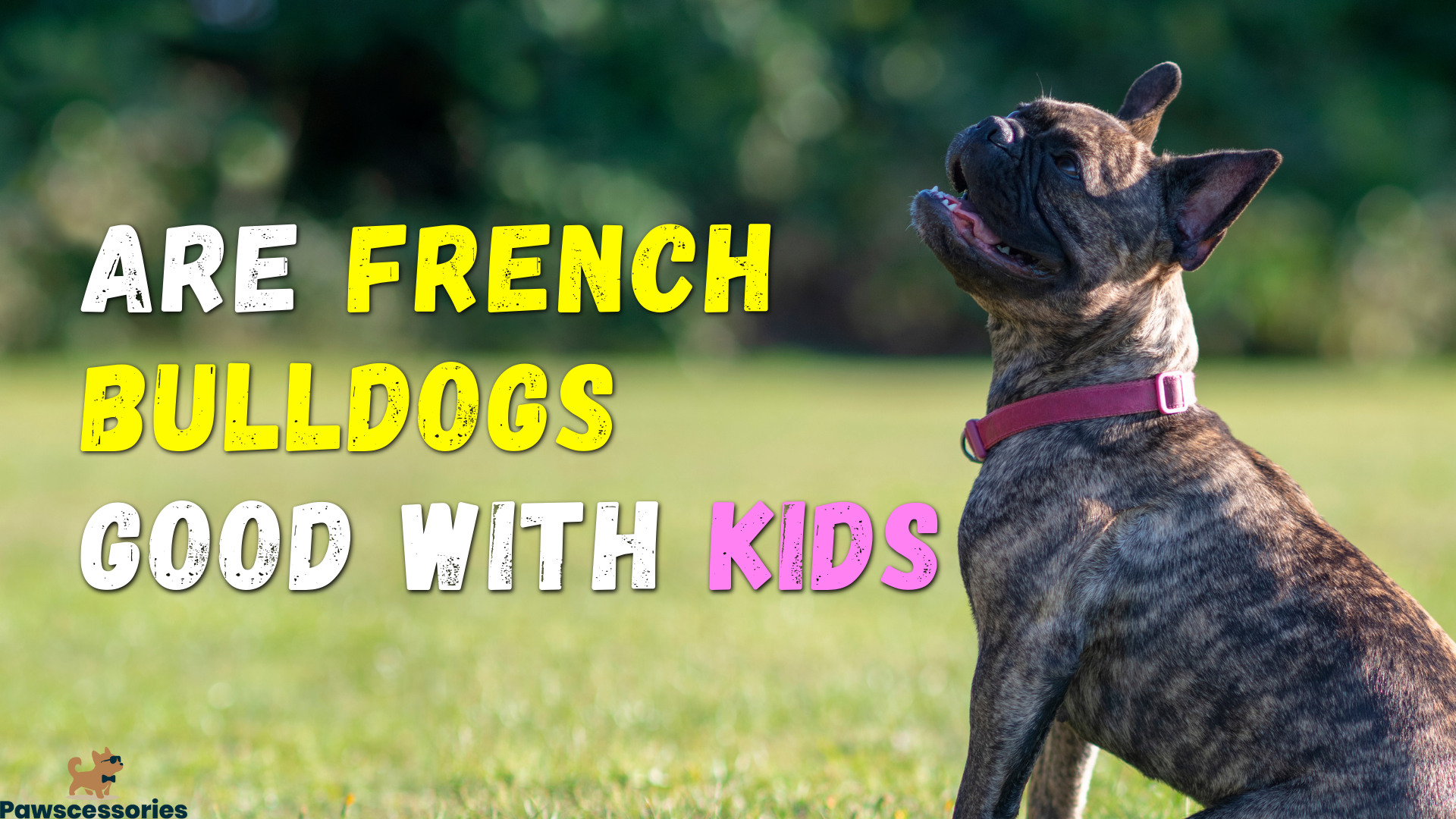 are french bulldogs good with kids