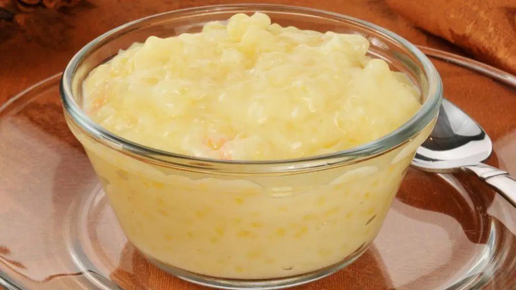 tapioca pudding