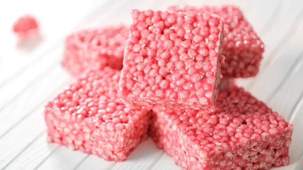 flavored rice krispie treats