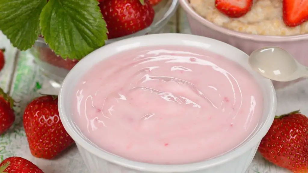 strawberry yogurt