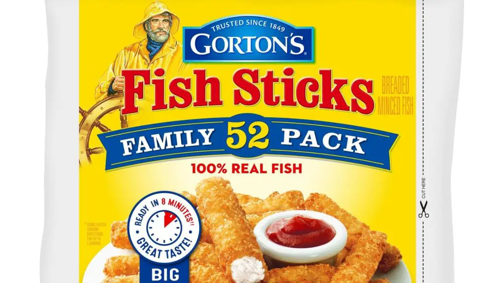 gortons store bought fish sticks