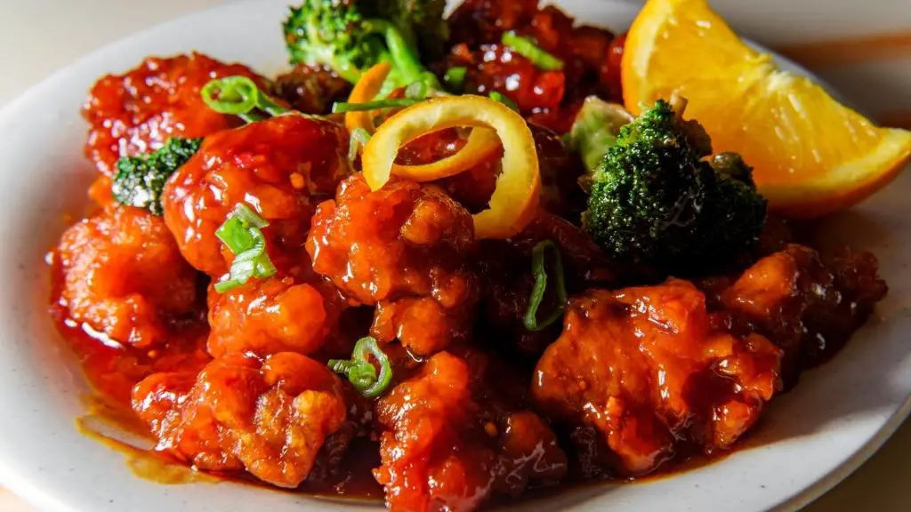 orange chicken