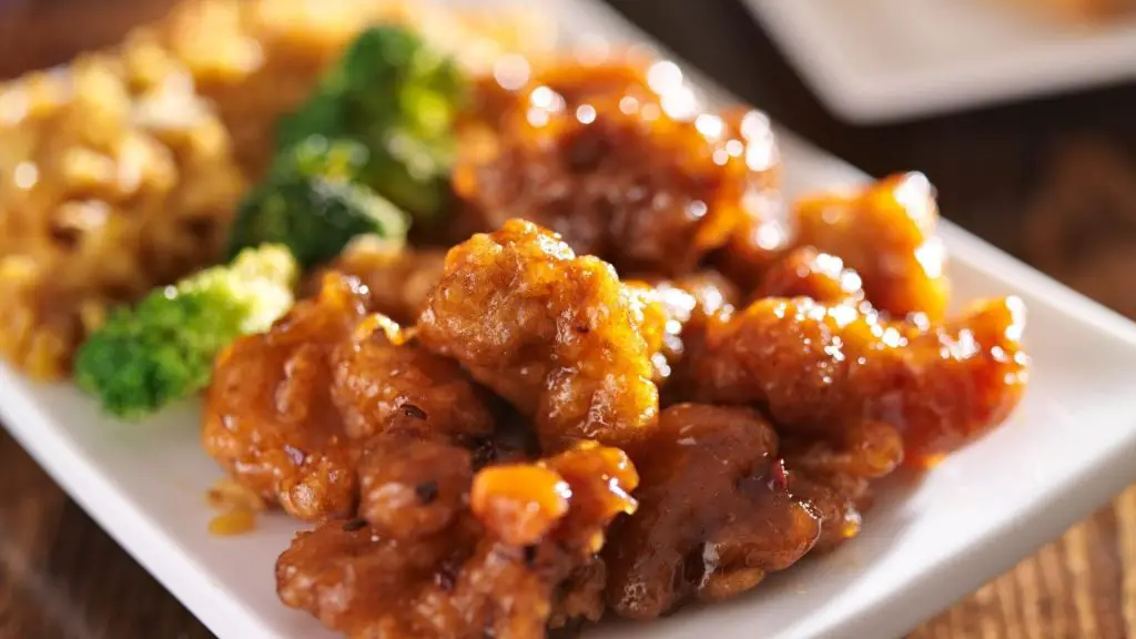 orange chicken